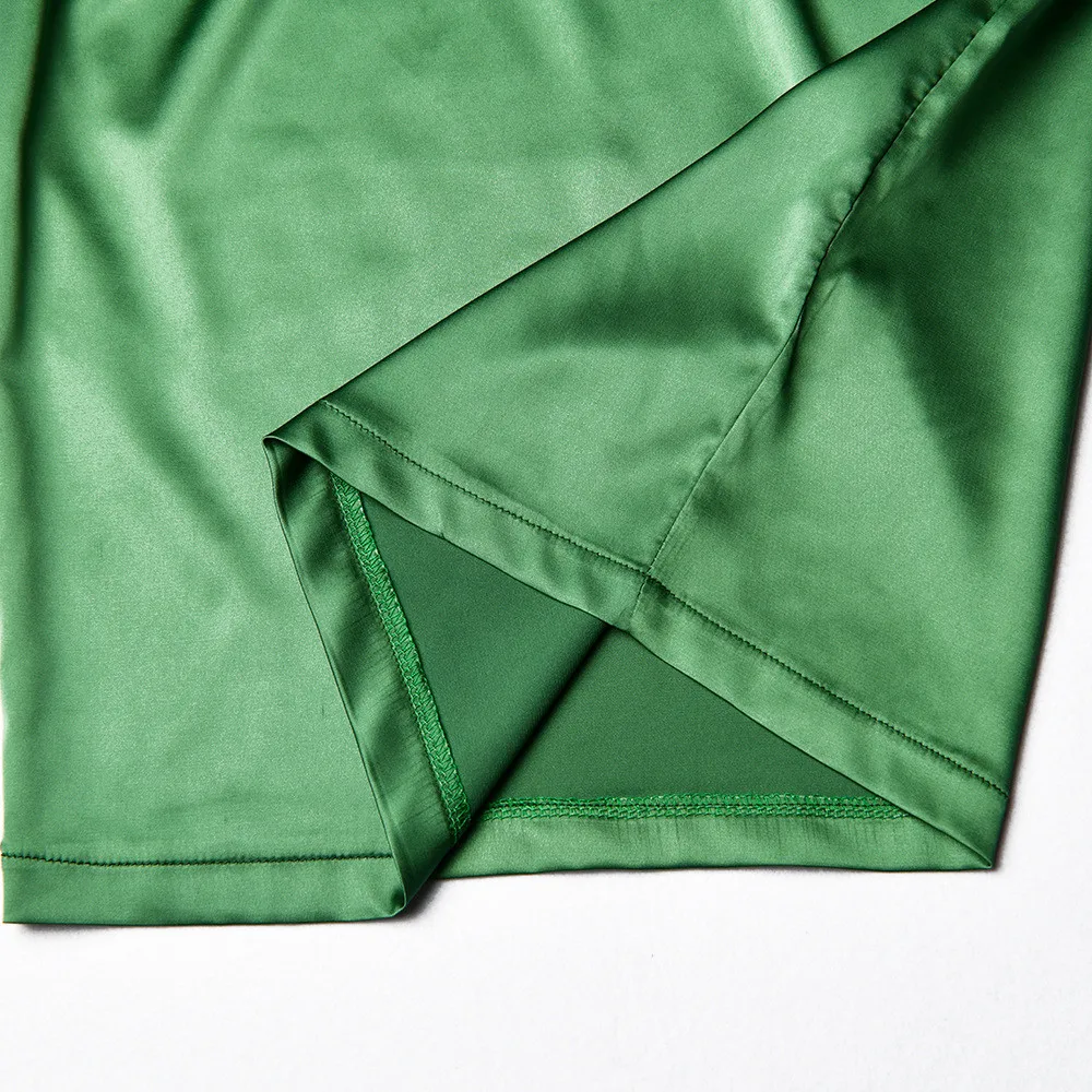 Женское атласное платье с открытой спиной вечерние наряды пикантная Клубная