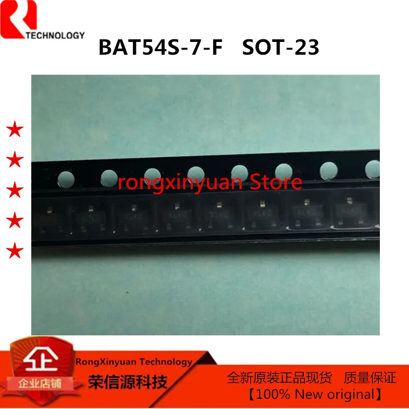 BAT54S 7 F KL4 2019 + SOT 23 BAT54 поверхностное крепление SCHOTTKY Барьерный Диод 100% Новый