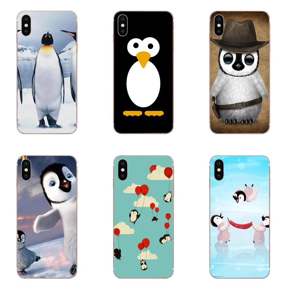 Ultra Thin Cartoon Pattern Arctic Penguins For Galaxy Grand A3 A5 A7 A8 A9 A9S On5 On7 Plus Pro Star 2015 2016 2017 2018 | Мобильные