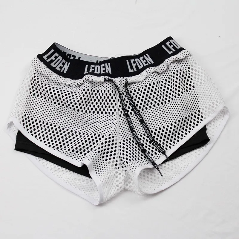 Светильник шорты для женщин тренировок бега бокса свободные дышащие спортзала