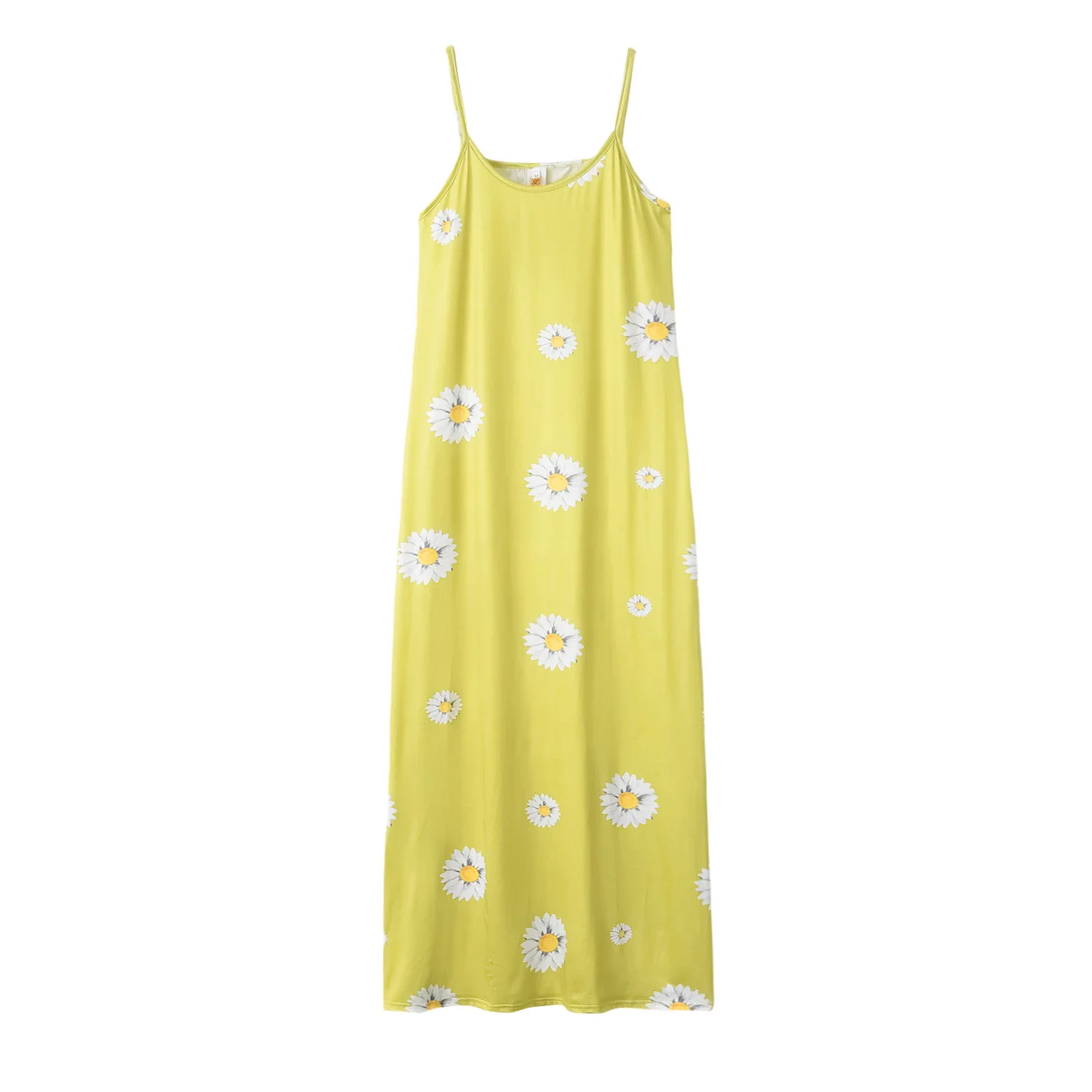 

2021 summer fashion women's dress with small daisy print slim sling dress one