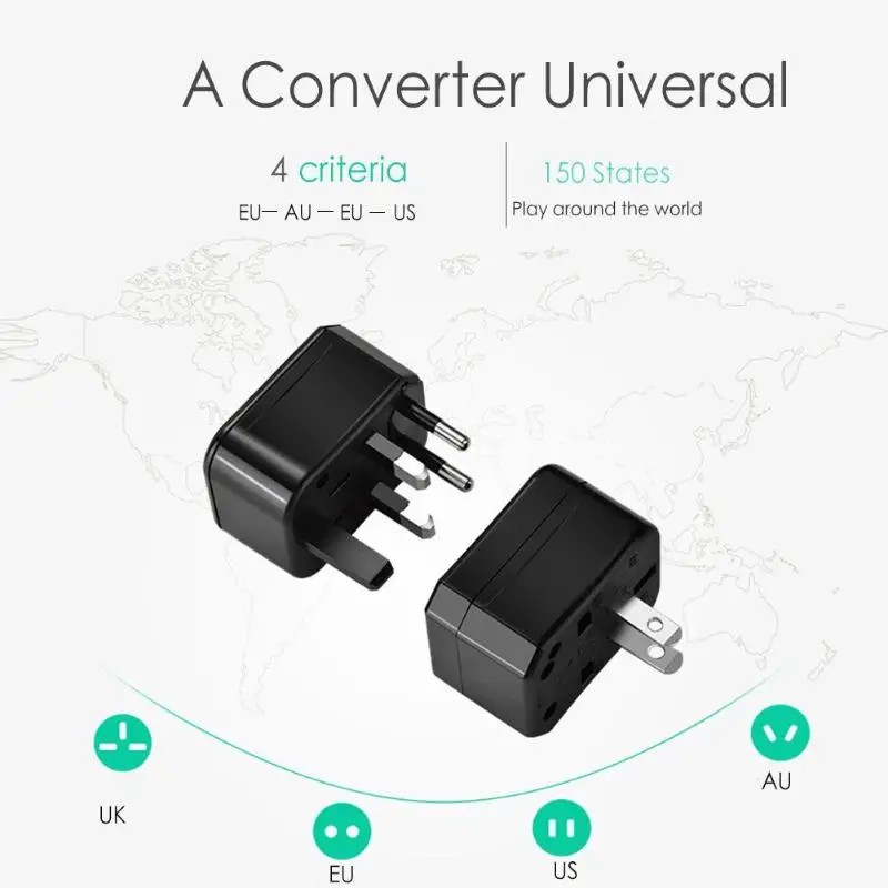 3 в 1 мульти функциональный адаптер для путешествий настенное Зарядное