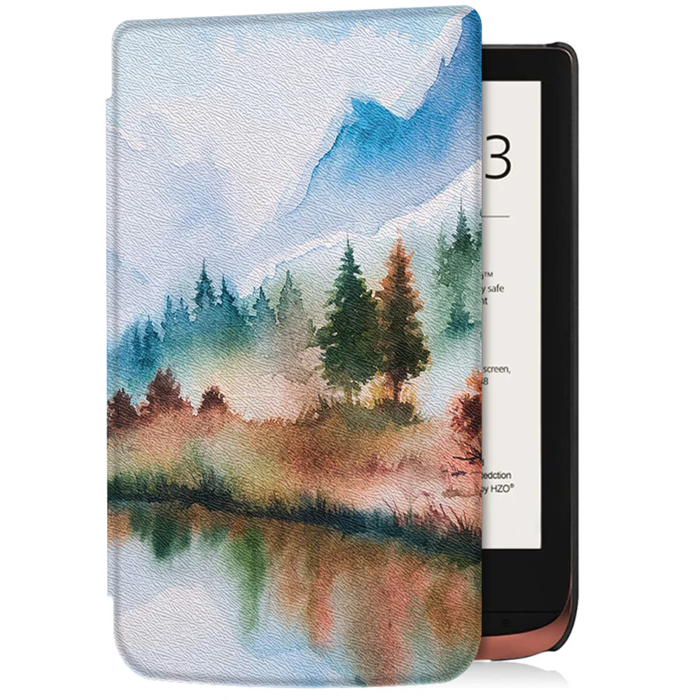 

Smart Case for PocketBook 606/616/627/628/632/633 eReader - Lightweight Slim Protective Cover with Magnetic closure/Sleep/Wake