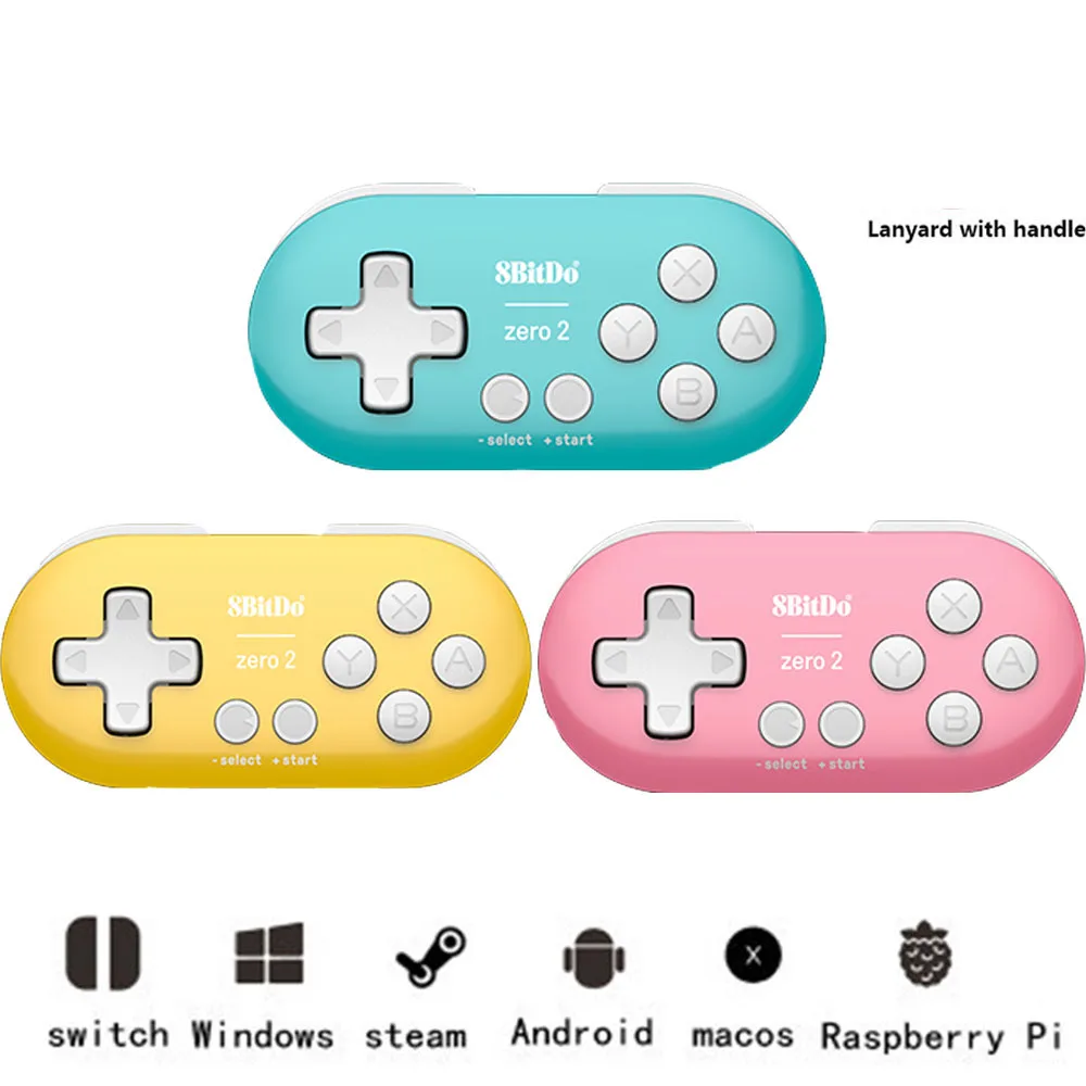 8bitdo Zero 2 Bluetooth геймпад для Nintendo Switch Windows Android macOS|Геймпады| |