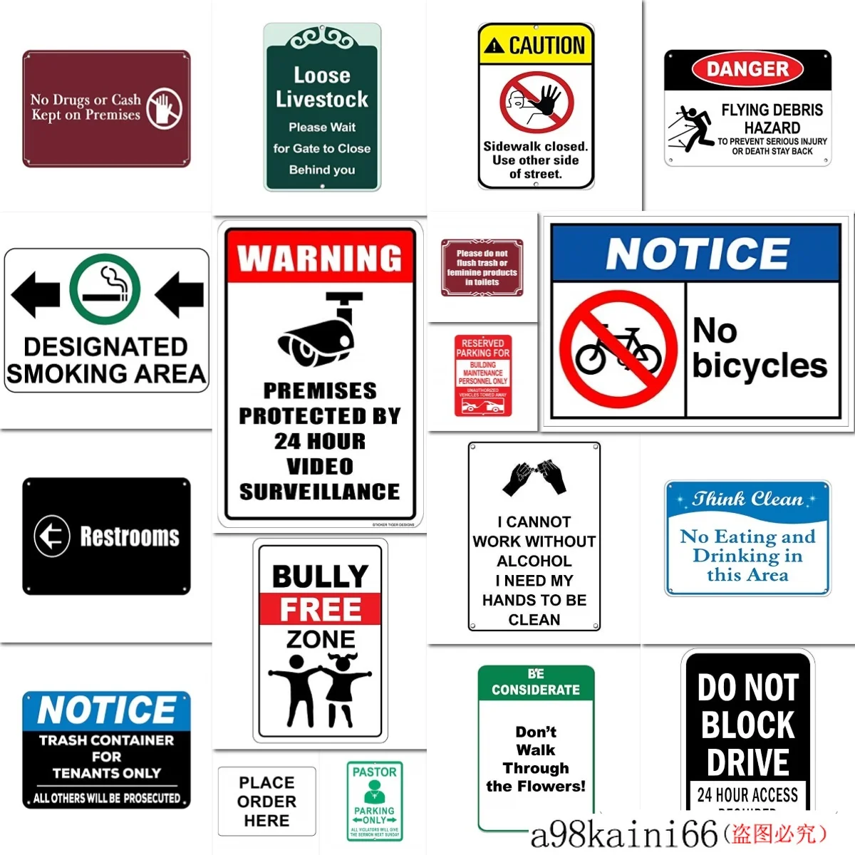 Новый жестяной ретро-знак пастор Стоянка Только все нарушители дают серию в