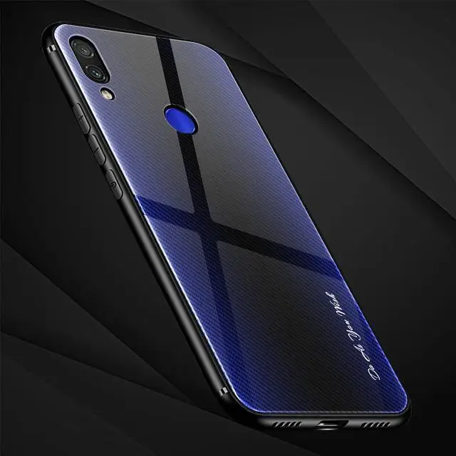 3 Чехол из закаленного стекла для ASUS Zenfone Max Pro M1 ZB601KL ZB602KL M2 ZB631KL ZB633KL текстура градиентный чехол Чехол Capas Coque Funda - Цвет: 3