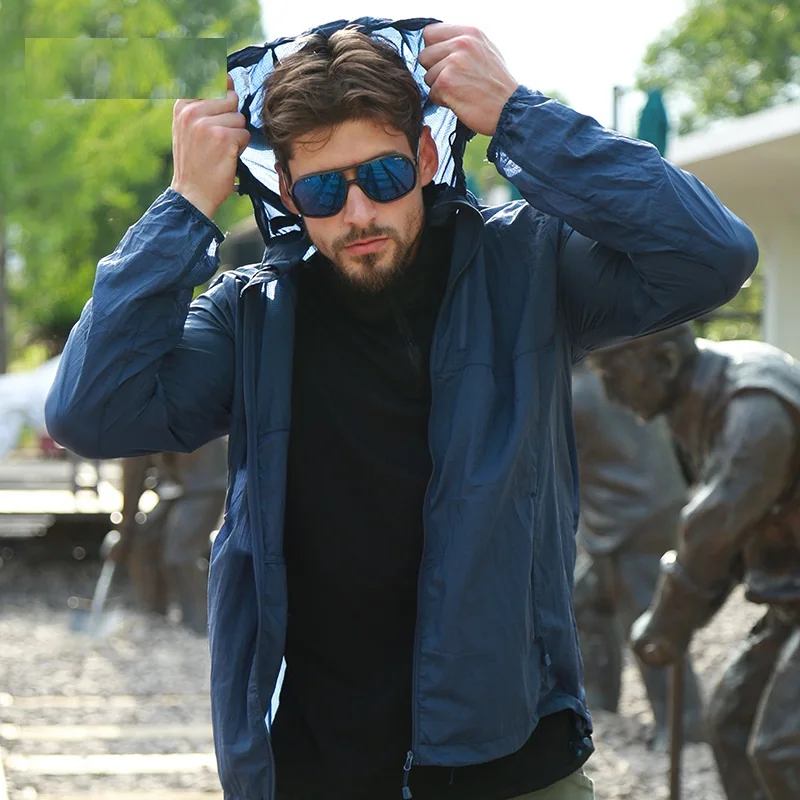 Камуфляжные куртки для пеших прогулок с защитой от солнца одежда на лето и осень