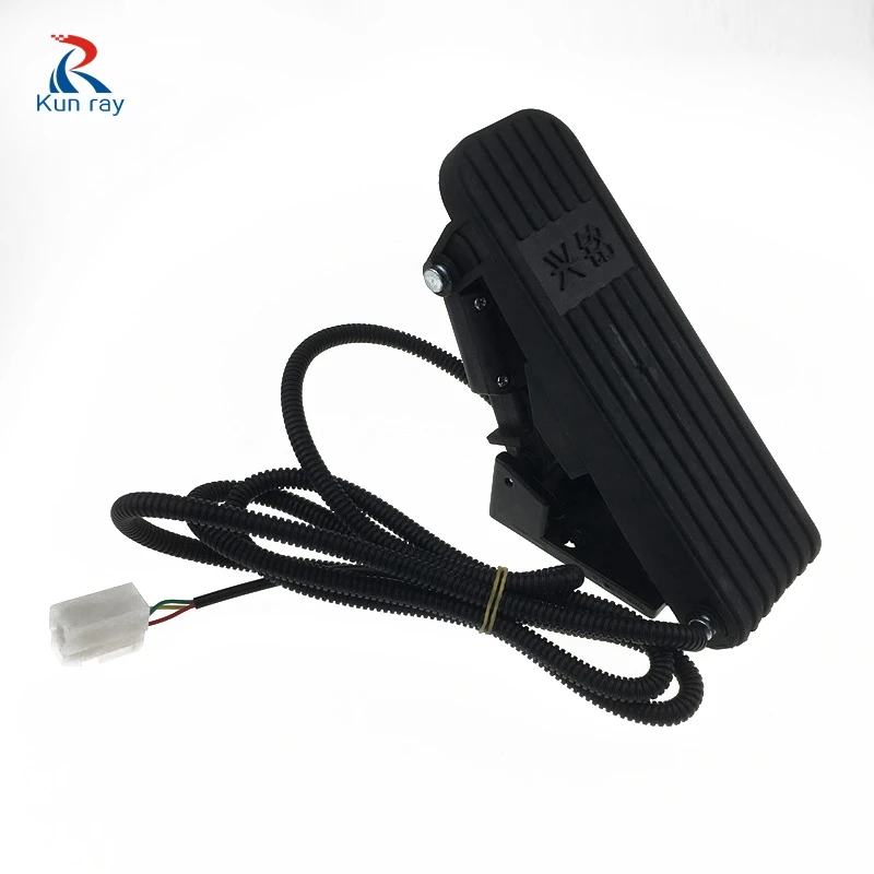 KUNRAY универсальный Электрический трехколесный мотоцикл ножная дроссельная