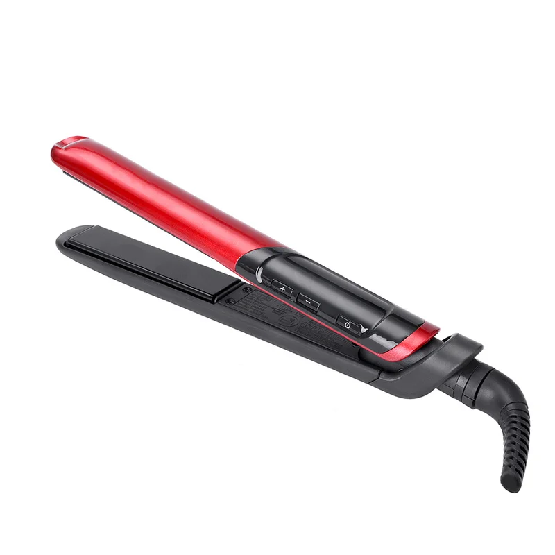 

2 In 1 Hair Iron Flat Ceramic Fast Heat Hair Straightener Flat Iron Hair Curler Hair Care/Styling Tool Beard Straightener