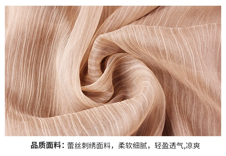 Летнее платье 2020 свободное шифоновое в стиле ампир вязанное крючком с короткими