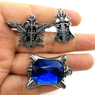 

Брошь в виде черного Батлера из аниме значок косплея аксессуары для одежды рюкзак украшение Мужские Подарочные костюмы