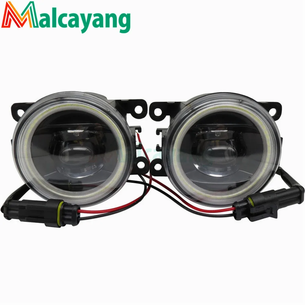 Светодиодный передние противотуманные фары круглые для Renault MEGANE Laguna Kangoo SCENIC THALIA