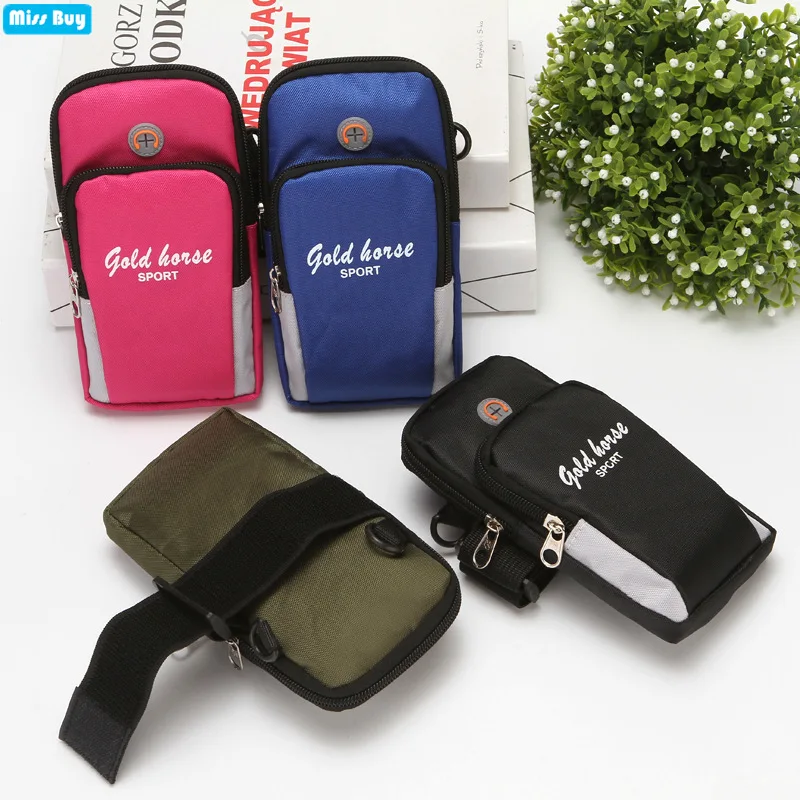 

Outdoor Sports Arm Bag Phone Bag Waist Bag Casual Shoulder Crossbody Bag Purse Universal Phone Pouch Durable Running Climb Bags