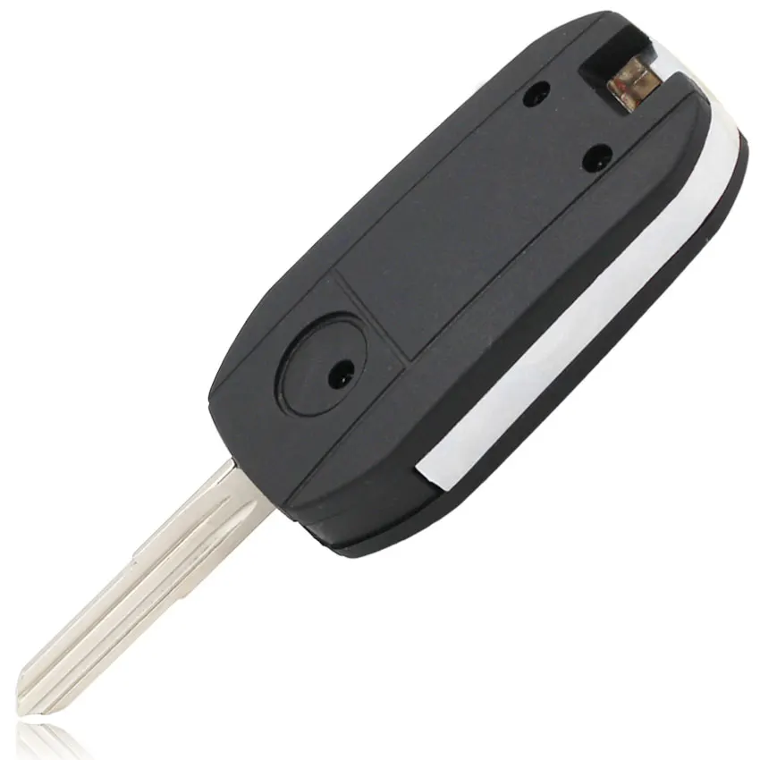 Распродажа! 2 кнопки модифицированный складной дистанционный чехол для ключей Fob