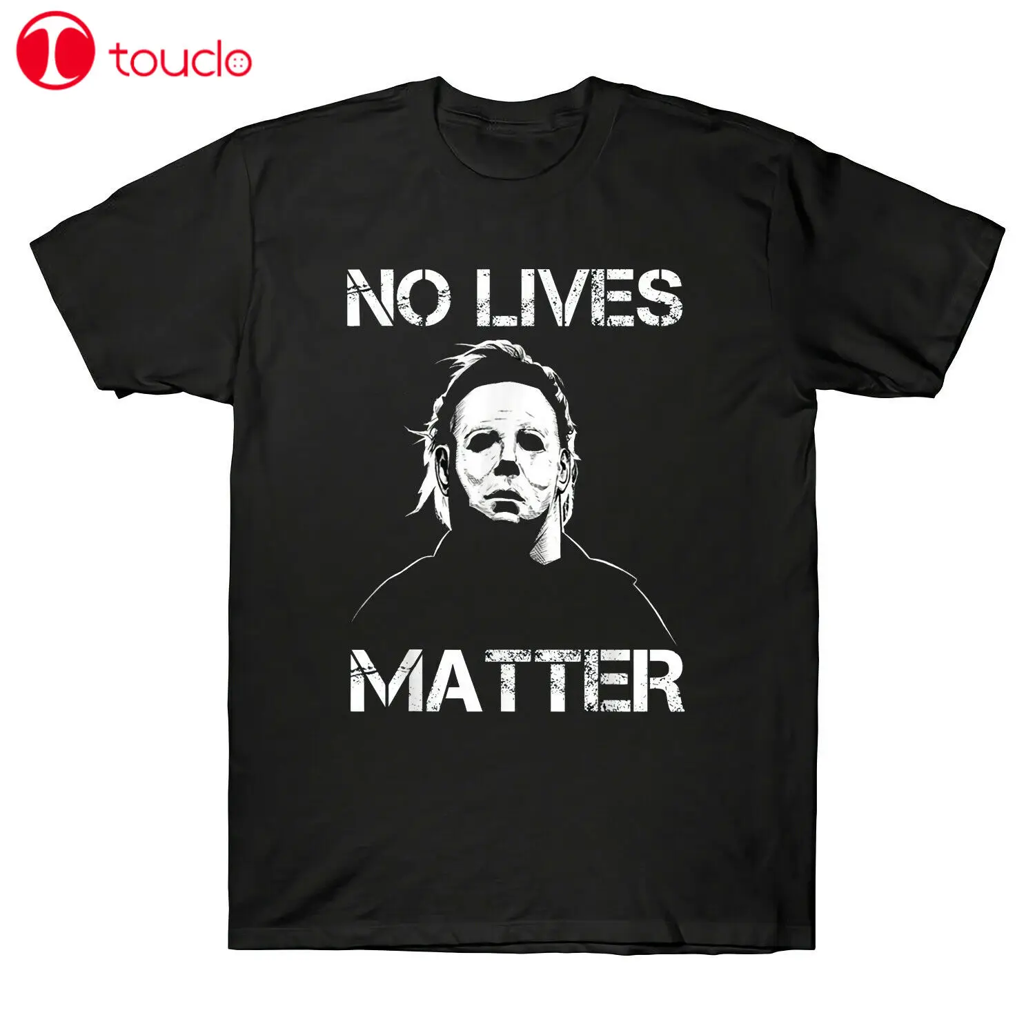 

No Lives Matter Myers Funny Halloween Horror Scary Movie Vintage T-Shirt Men Tee Unisex Women Men Tee Shirt