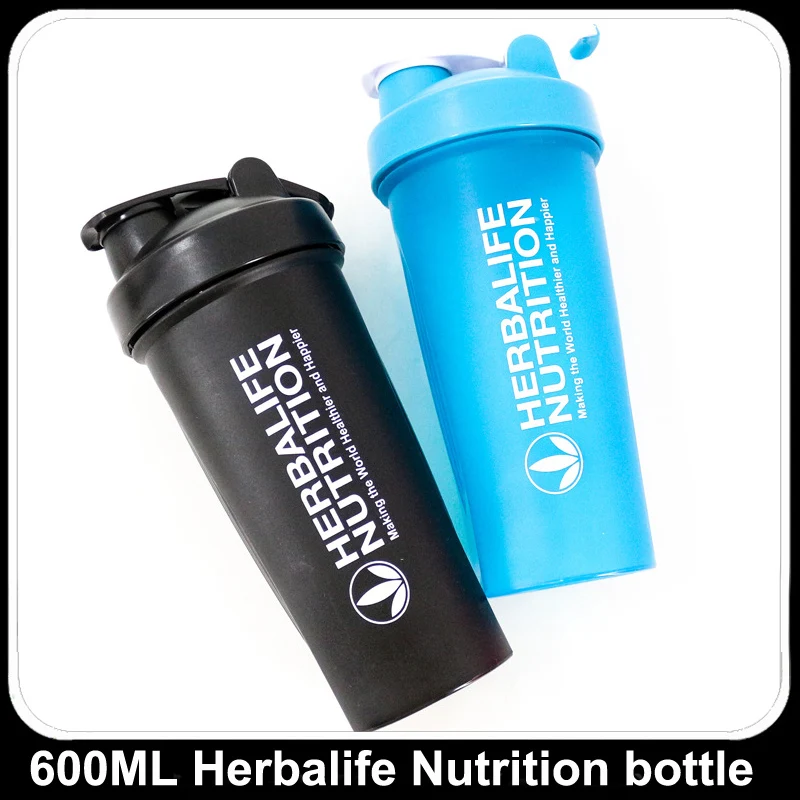 Новинка 400 мл 500 портативная прозрачная бутылка для воды Herbalife Nutrtion велосипеда