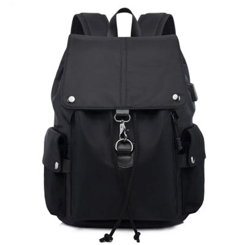 

Вместительный деловой рюкзак для мужчин, водонепроницаемый дорожный ранец с USB-зарядкой, Молодежная Студенческая сумка для учебников