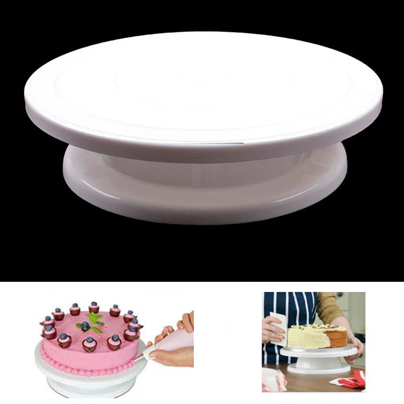 1 шт. торта база вращающаяся подставка для Sugarcraft платформа поворотного стола кекс
