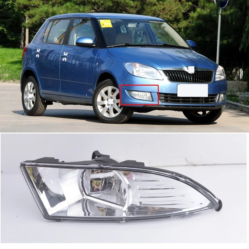 CAPQX 1 шт. для Skoda Fabia 2 Fabia2 MK2 Facelift 2011 2012 2013 2014 2015 противотумансветильник ры переднего