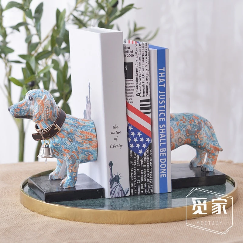 Модные граффити книжные книги для щенков Художественная Скульптура цветная
