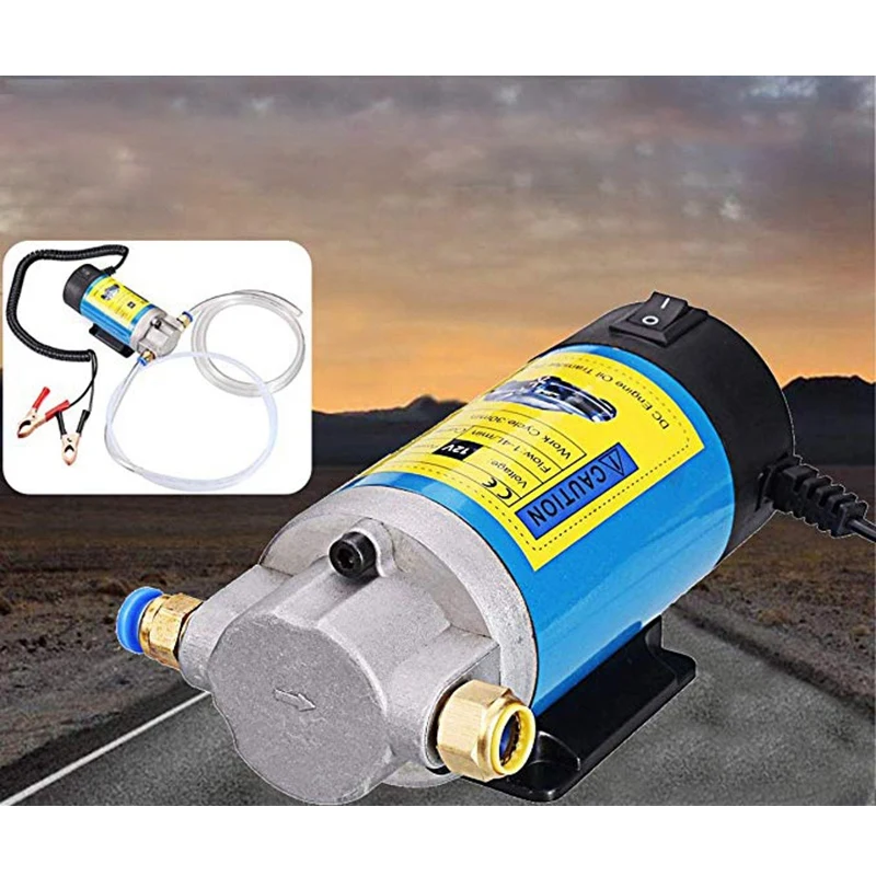 100 Вт 12 В Электрический экстрактор для перекачки масла жидкость дизельный насос