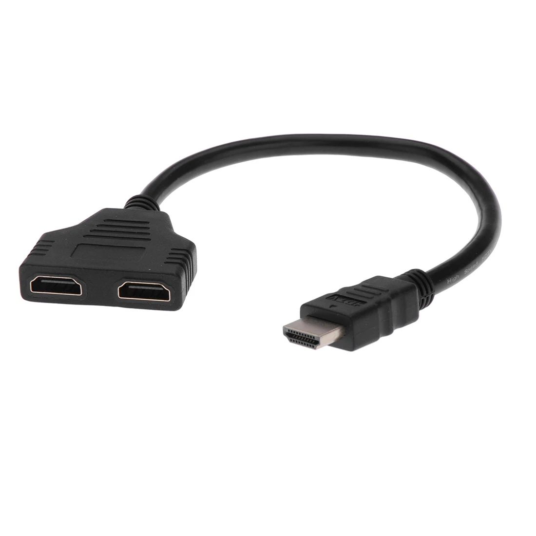 Разветвитель кабеля 1 Мужской Двойной адаптер HDMI/DVI совместимость в HD