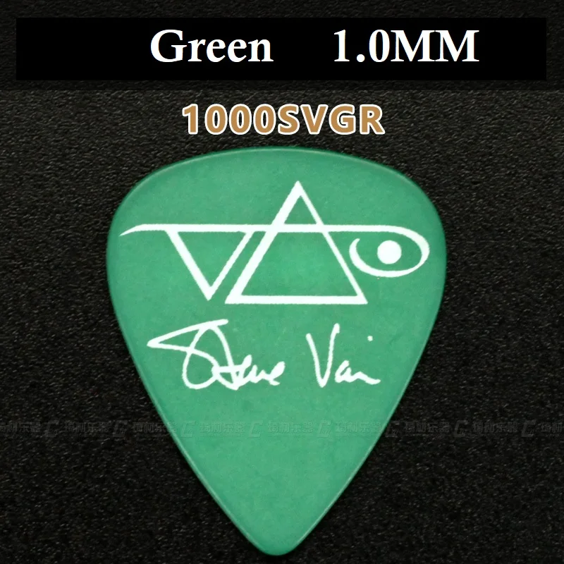 Ibanez Steve Vai Фирменная резиновая ручка медиатор, калибр 1,0 мм - Цвет: Зеленый