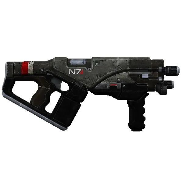 Штурмовая винтовка Mass Effect 3 N7 Hurricane Масштаб 1:1 3D бумажная модель ручная работа