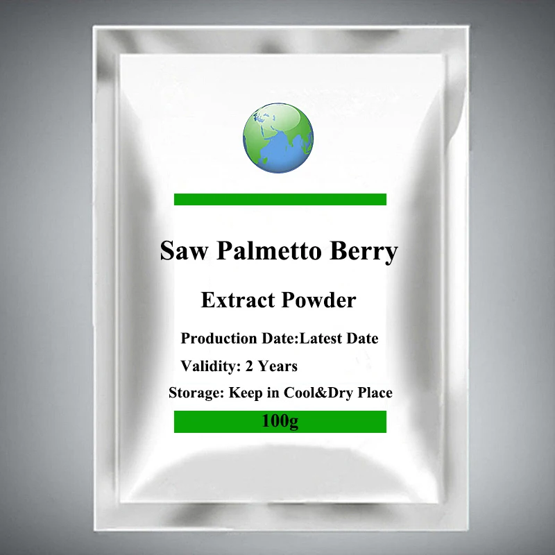 

Saw Palmetto Extract Powder for Men(99% Nature Truth Saw Palmetto) - Natural DHT Blocker To Prevent Hair Loss