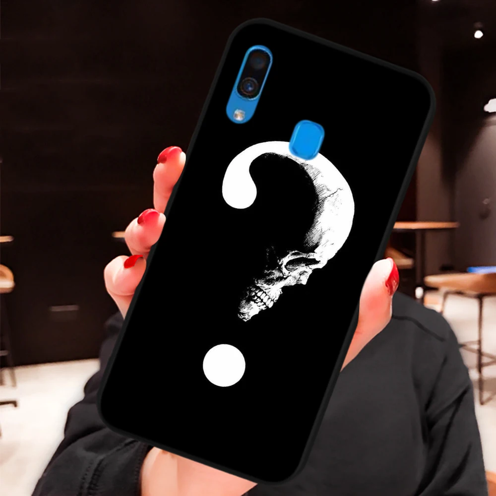 Супер красивый Череп Модный ТПУ чехол для телефона samsung Galaxy Note 10 Plus A10s A20s A30s A40s A50s