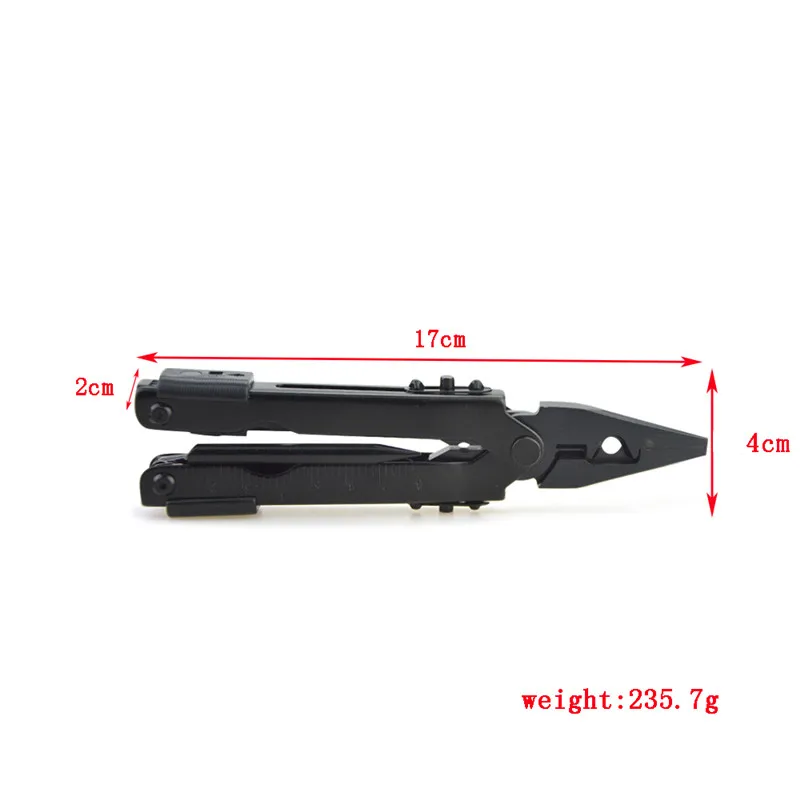 1pc 12 In 1 Multifunction Pliers Screwdriver Knife Opener Camping Survival Tools For Archery D Loop Plier Shooting Accessories | Спорт и