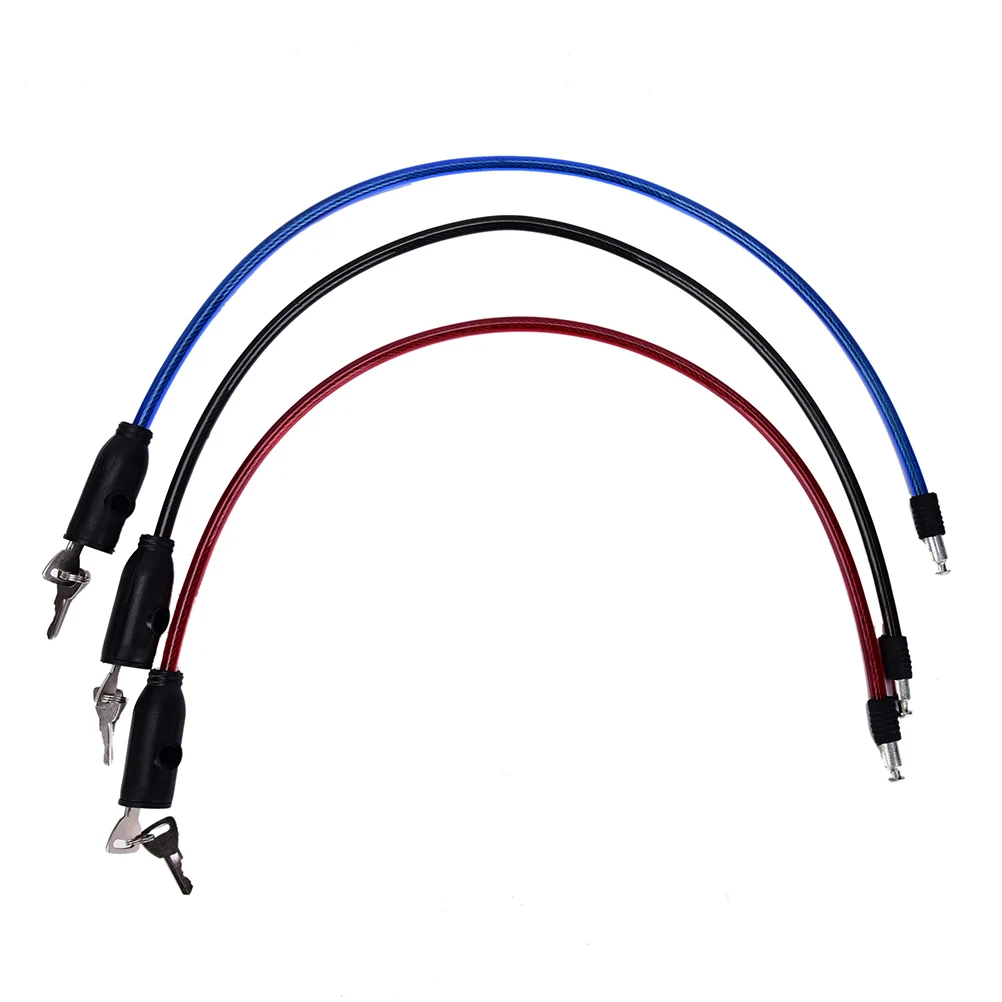 

Cycling Cable Anti-Theft Bike Bicycle Scooter Safety Lock With 2 Keys 8*65cm