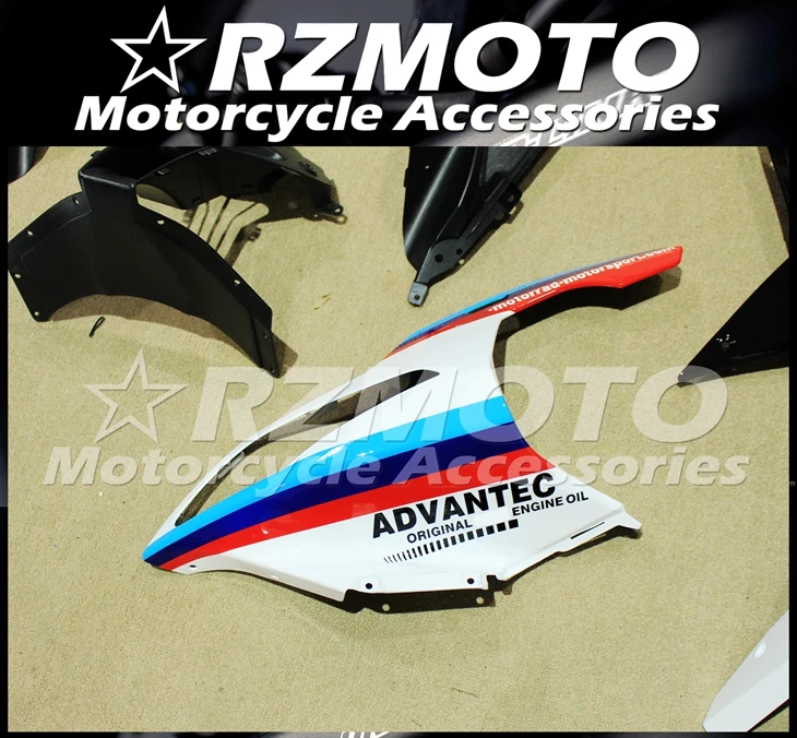 

New ABS Motorcycle Fairing Kit Fit for BMW S1000RR 2009 2010 2011 2012 2013 2014 Bodywork set Custom Blue Red