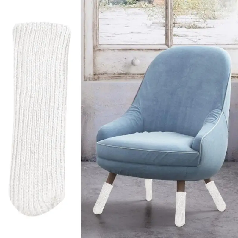 4 шт./компл. Нескользящие чехлы для защиты ножек мебели легкость не занимает места