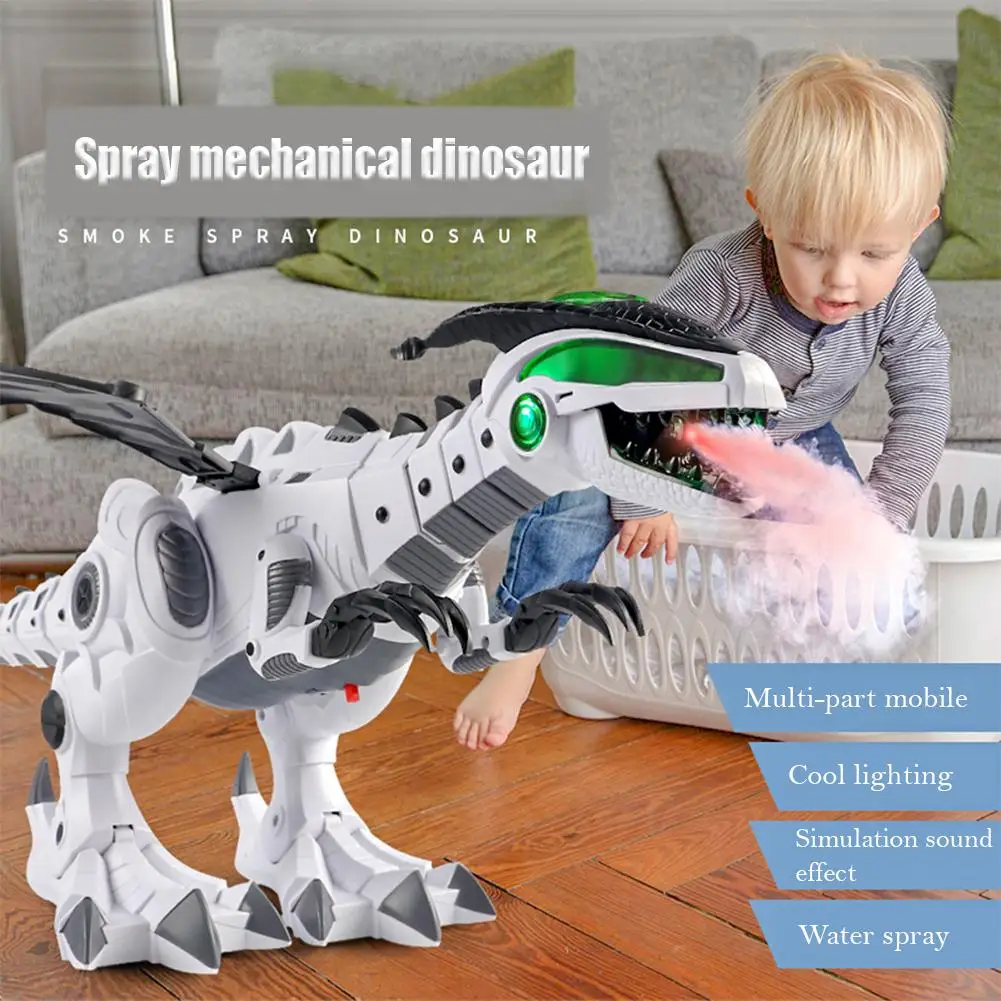 

Dinosaur Shaped Toy Spray Electric Dinosaur Mechanical Pterosaurs Dinosaur Toy Kids Gift
