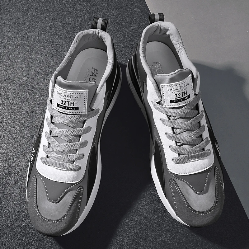 

CYYTL Men Walking Shoes Fashion Sneakers Running Non Slip Platform Stylish Casual Fitness Comfortable Sports Basquette Homme