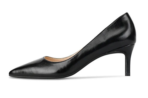 black 6cm heel Брендовая обувь; женские туфли-лодочки на высоком каблуке; женские туфли на шпильке; черные свадебные туфли из искусственной кожи на высоком каблуке 10 см; B-0051 - Цвет: black 6cm heel