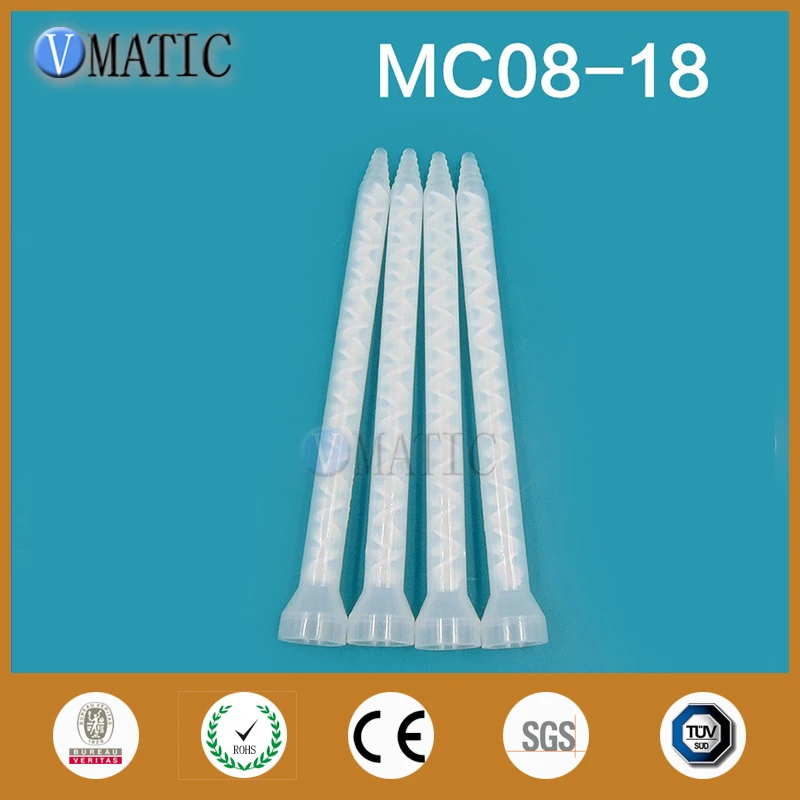 Free Shipping High Quality Resin Static Mixer MC/MS08-18 Mixing Nozzles For Duo Pack Epoxies
