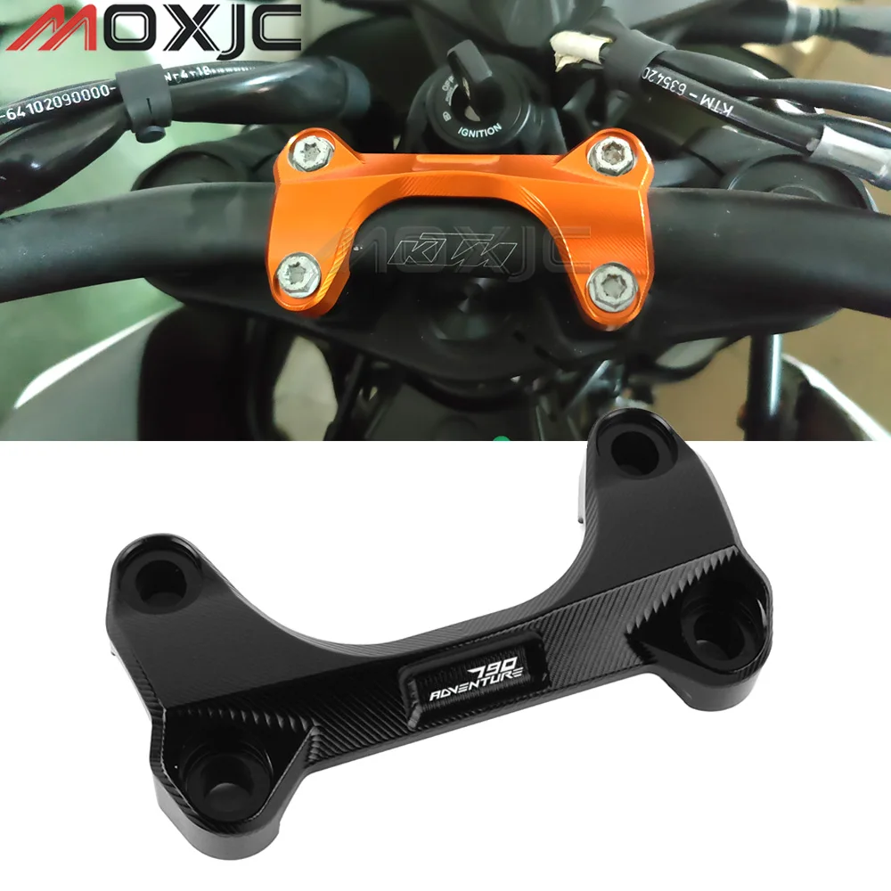 

CNC Aluminum Alloy Motorcycle Accessories Handlebar Risers Clamp Mount Adapter Cover for KTM 790 Adventure/R 2019-2021