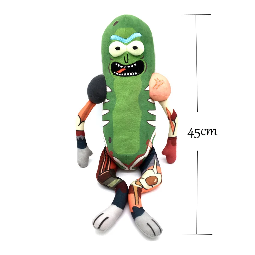 Хит продаж новинка 45 см Pickle плюшевая кукла 18 дюймов крыса костюм плюшевые огурец