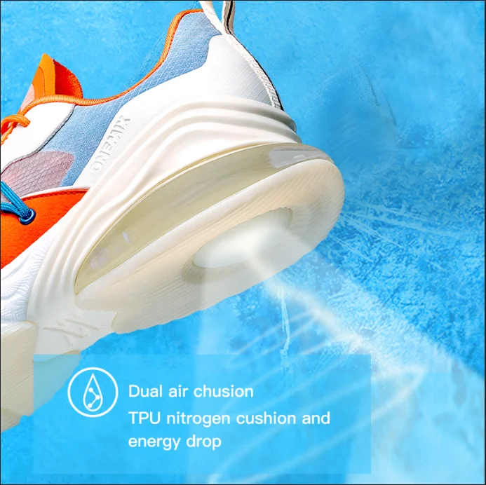 Женские кроссовки ONEMIX на плоской подошве повседневная обувь для бега открытом