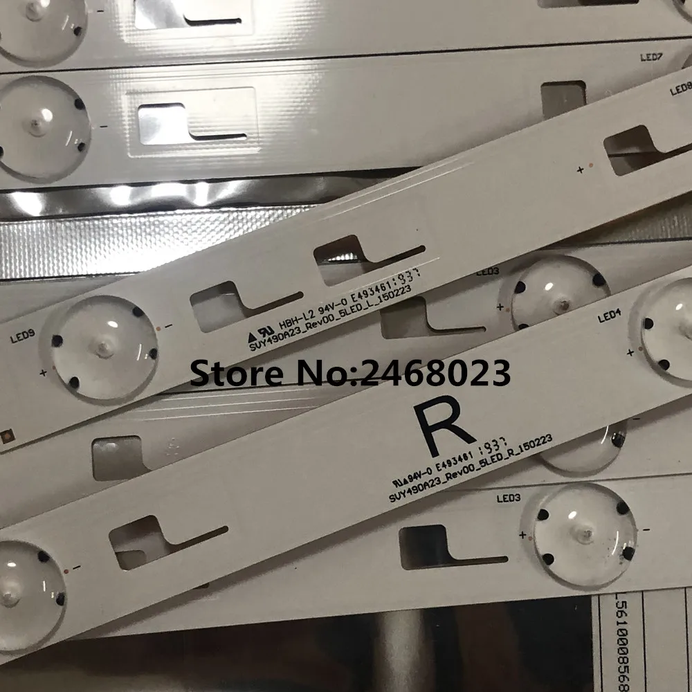 Светодиодный Подсветка полосы SVY490A23 чехол для объективов 49 дюймов ТВ KD 49XD7005 LC490EQY