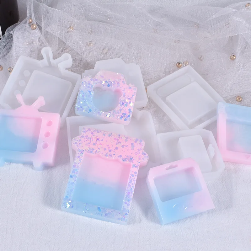 Прозрачная силиконовая форма сделай сам для камеры из картона гладкого песка в