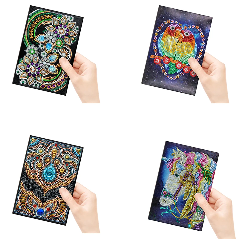 ARMYQZ 5D DIY Diamond Painting Notebook Dolphin Special Shaped 2019 New | Дом и сад