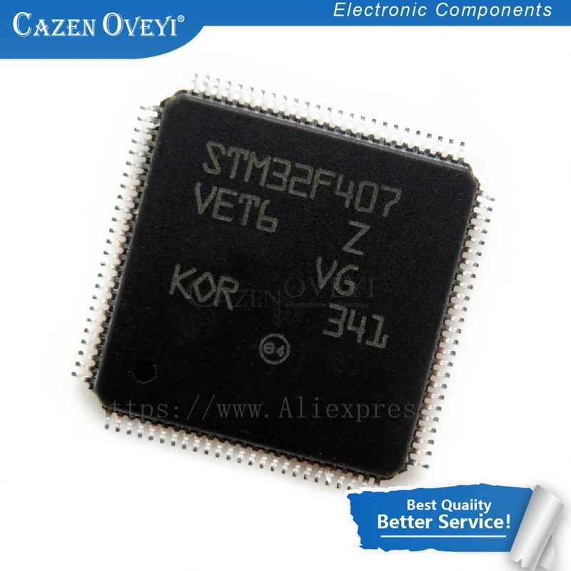 

1pcs/lot STM32F207VET6 STM32F407VET6 STM32F205VET6 STM32F205ZGT6 QFP-100 new original