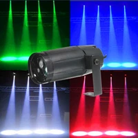 rgbw single color disco ball pin spot light led stage lighting beam spotlight lights for mirror ball club party bar dj events
