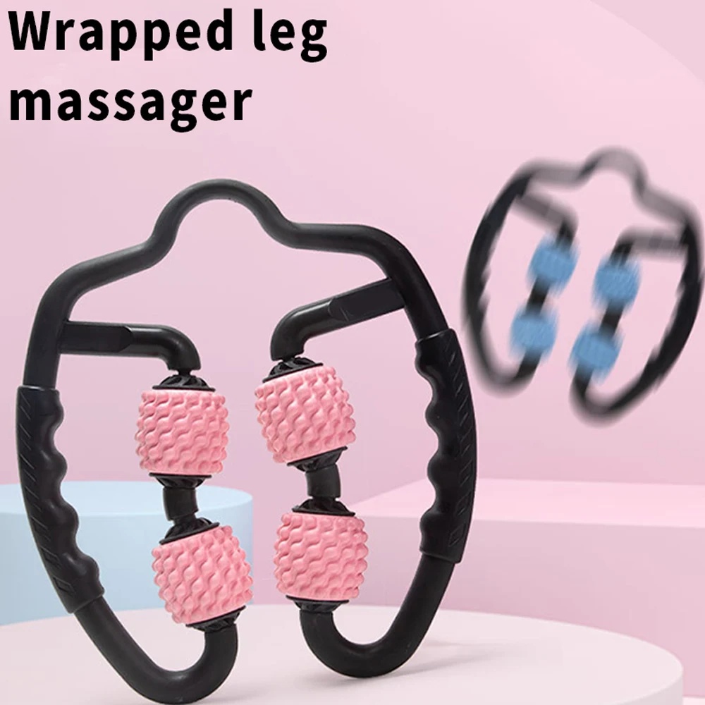 Массажная палочка для йоги с шипами акупунктурная Пилатес физиотерапия