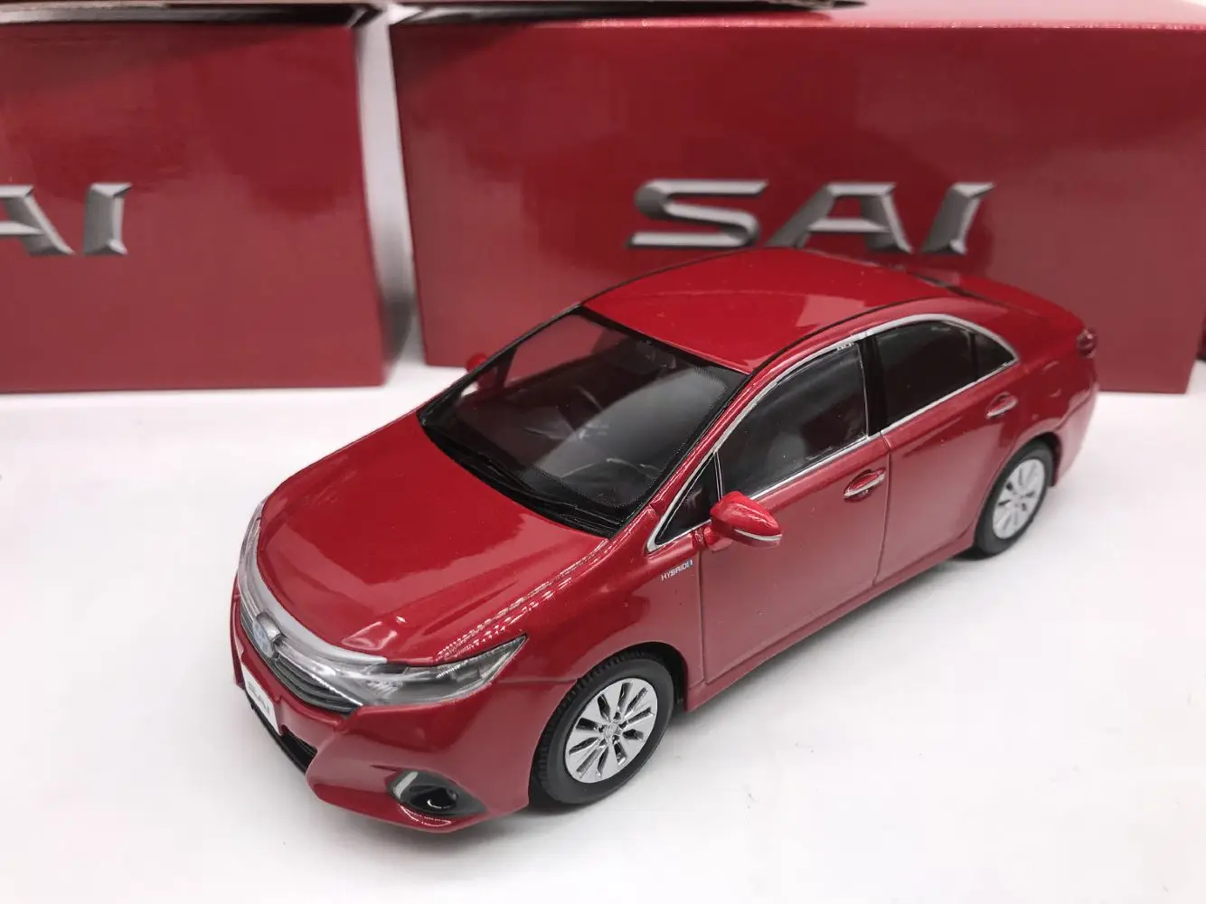 Оригинальная фабрика 1:30 Тойота Сай Игрушечная машина из сплава игрушки для детей литой модельный автомобиль подарок на день рождения