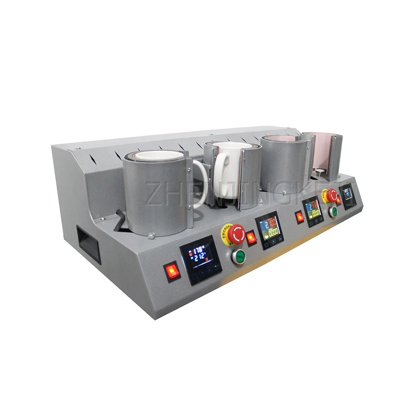 Четырехстанционный станок для глажки стаканчиков полностью автоматическая