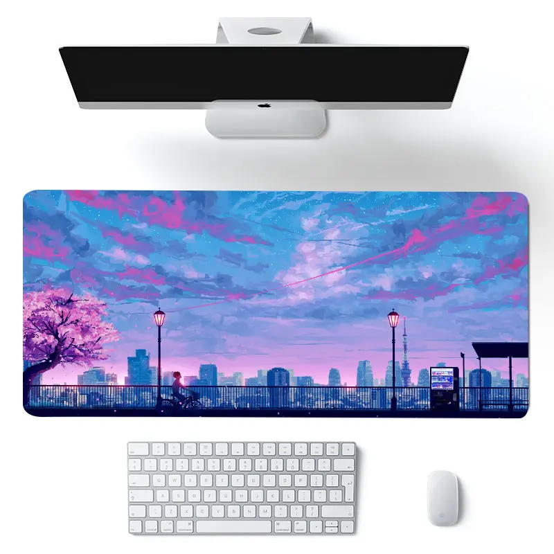 

pink mouse pad Moon landscape Large Mouse pad PC Computer mat Free Shipping Large Mouse Pad Keyboards mouse pad mat mouse pad